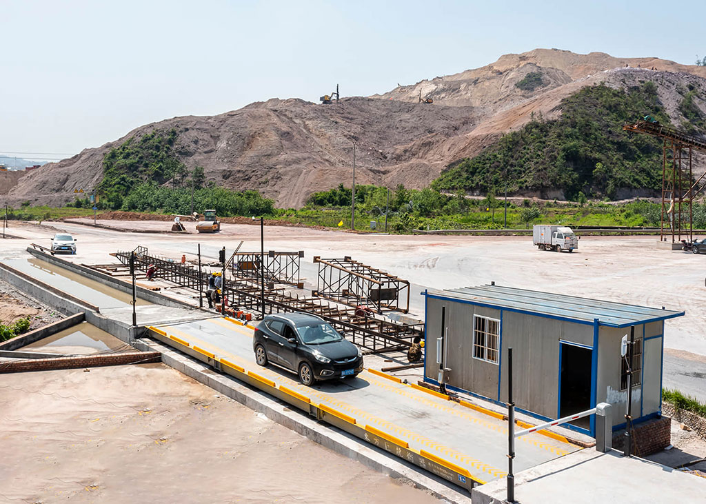 无人值守电子车衡|可远距离读卡